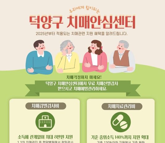 2025년부터 감별검사비·치매치료관리비 지원 확대